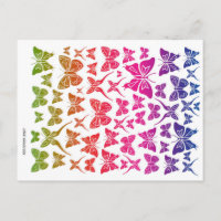 Colagem de Borboletas