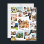 Cartão Postal Colagem de Fotografias do Scrapbook Moderno<br><div class="desc">Crie seu próprio cartão postal de colagem de fotos moderno com fotos favoritas em um design de estilo de foto de álbuns sobrepostos de tendências. Adicione seu próprio texto personalizado para qualquer ocasião.</div>