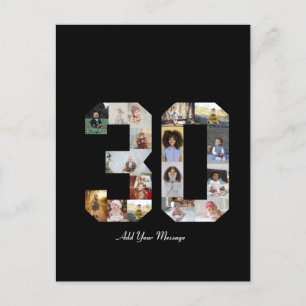 Cartão Postal Colagem de Fotos Número 30
