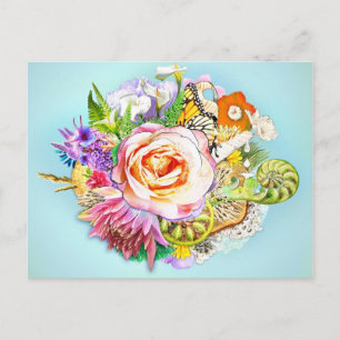 Cartão Postal Colagem de Nova Zelândia