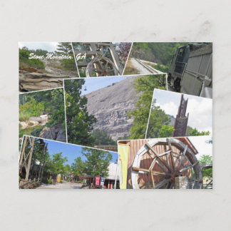 Cartão Postal Colagem de pedra da montanha, montanha de pedra,