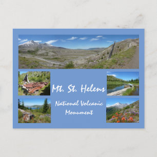 Cartão Postal Colagem de Ruas Helens 2