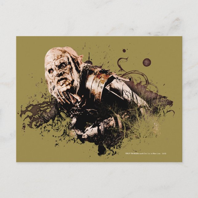Cartão Postal Colagem de Vetor Orc Gothmog (Frente)