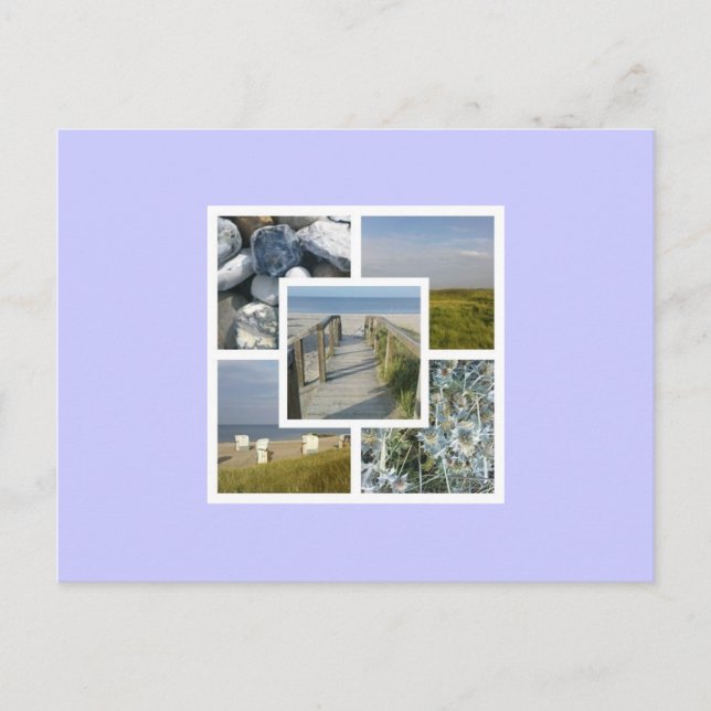 Cartão Postal Colagem em cadeia (Frente)