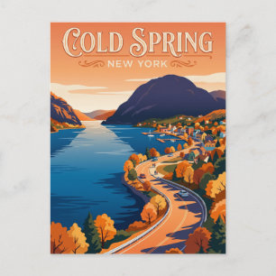 Cartão Postal Cold Spring EUA