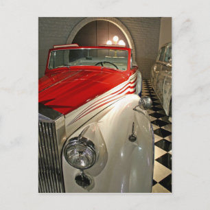Cartão Postal Coleção de carros na Fundação The Liberace e