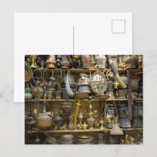 Cartão Postal Coleção de Objetos de Arte Antigos