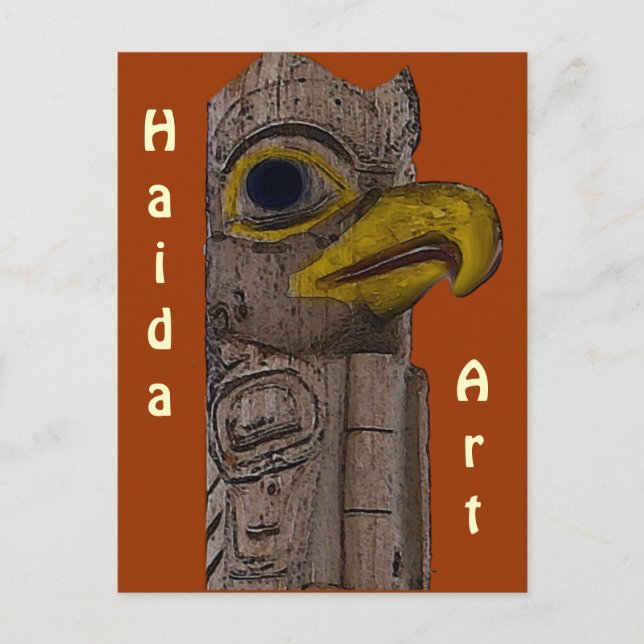 Cartão Postal Coleção do EAGLE TOTEM (Frente)