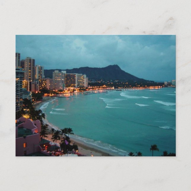 CARTÃO POSTAL COLEÇÃO HAWAII ALOHA (Frente)