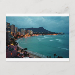 CARTÃO POSTAL COLEÇÃO HAWAII ALOHA