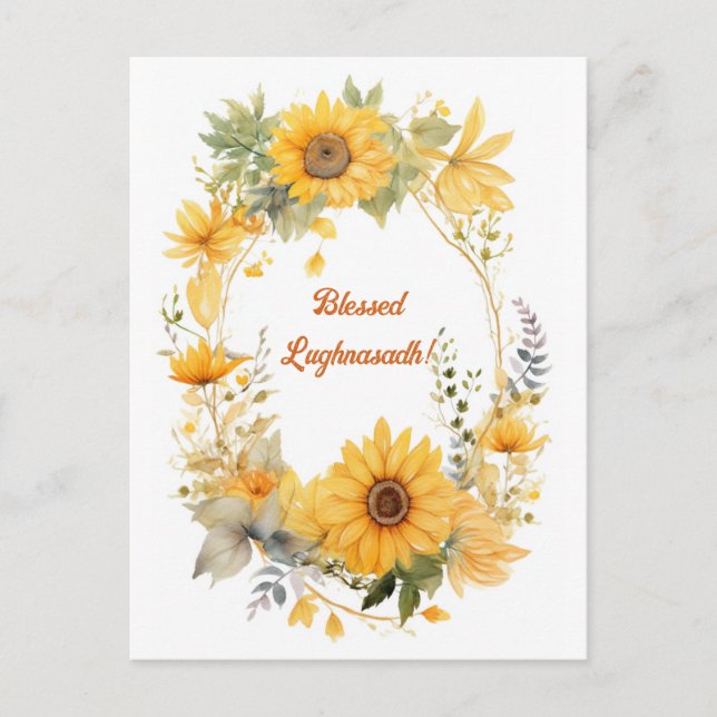 Cartão Postal Coleção Lughnasadh - Vintage Nordica (Frente)