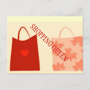 CARTÃO POSTAL COLEÇÃO RAINHA DA MODA