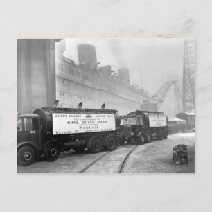 Cartão Postal Coleção RMS Queen Mary