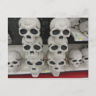 Cartão Postal Coleção Skull