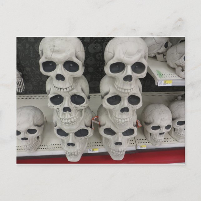 Cartão Postal Coleção Skull (Frente)
