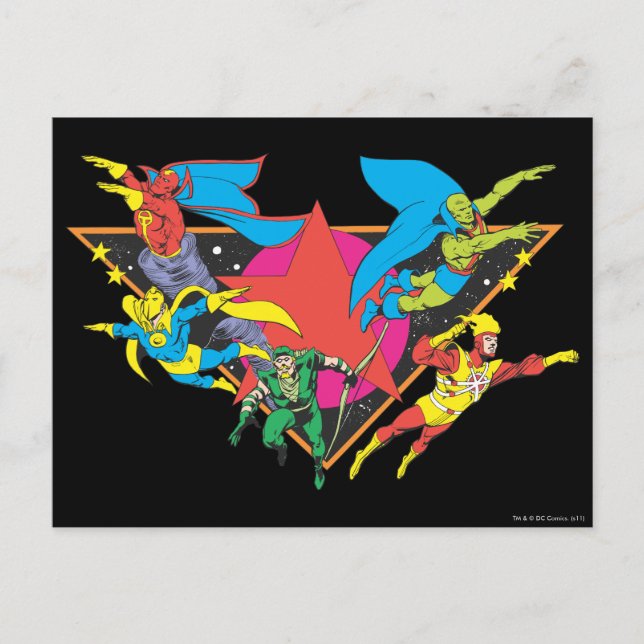 Cartão Postal Coleção Super Powers™ 16 (Frente)