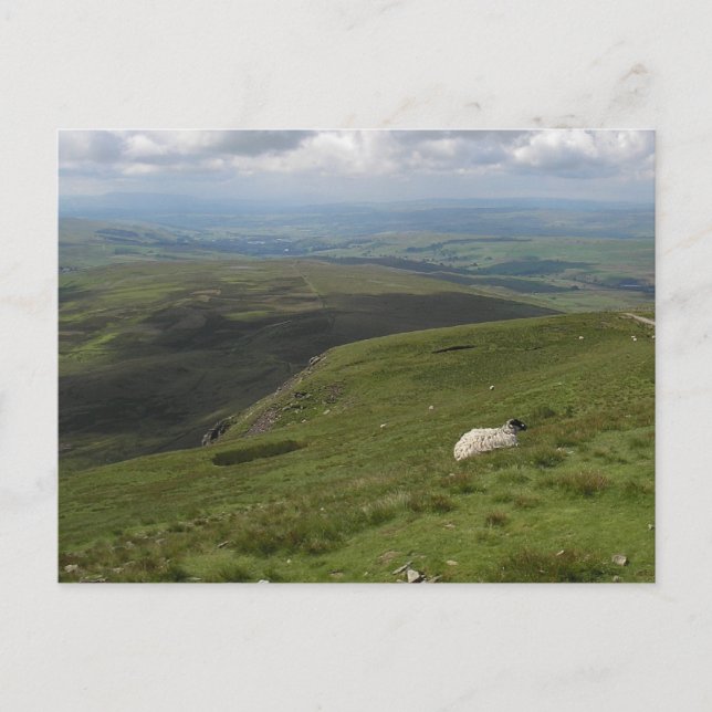 Cartão Postal Coleção Um Dia nos Vales de Yorkshire (Frente)