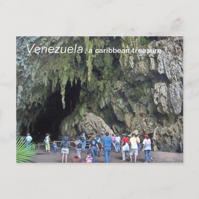 Cartão Postal Coleção: Venezuela, um tesouro caribe (Frente)
