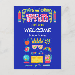 Cartão Postal "Colega é demais, vamos mandar bem" citações de mo