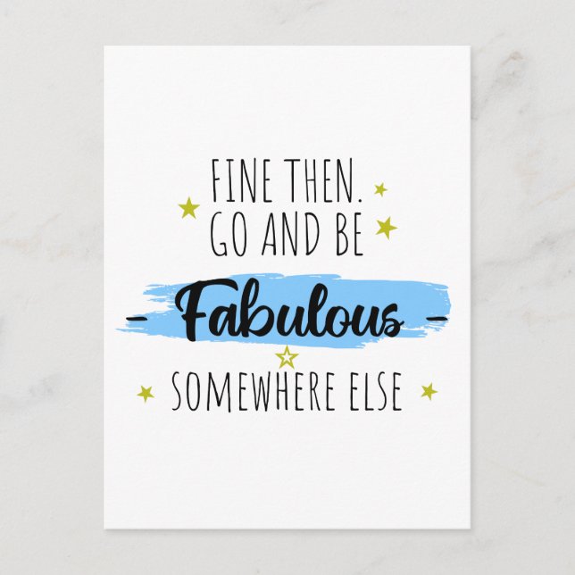 Cartão Postal Colega Engraçado saindo, indo embora para o colega (Frente)