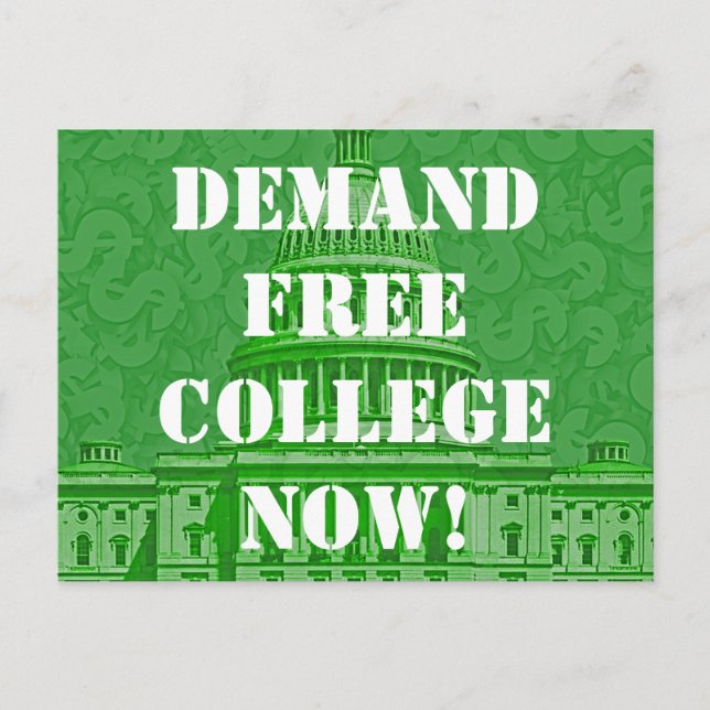 Cartão Postal Colégio Livre de Demanda Agora (Frente)