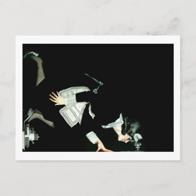 Cartão Postal Coles Phillips Fadeaway - In A Position To Know (Frente)