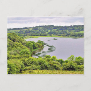 Cartão Postal Colgagh Lough Lagos Irlanda 4