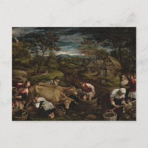 Cartão Postal Colheita, , 1576