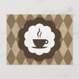 Cartão Postal colheita de café