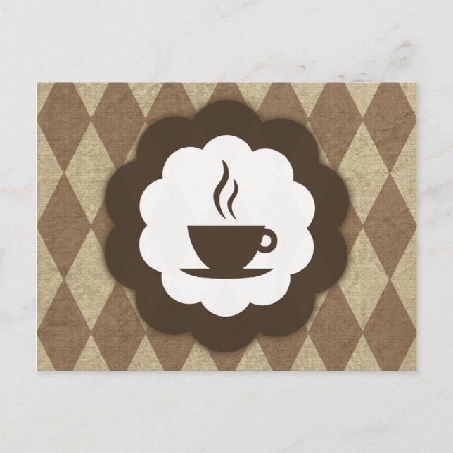 Cartão Postal colheita de café (Frente)
