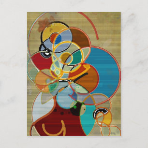 Cartão Postal Colheita de outono - Abstrato