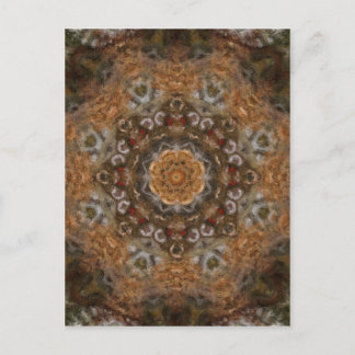 Cartão Postal Colheita Diária Impaixão Caleidoscópio Art 5°