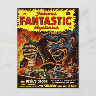 Cartão Postal Colher de Demônios