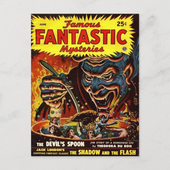 Cartão Postal Colher de Demônios (Frente)