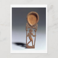 Colhera plástica com uma figura lutenista, New Ki