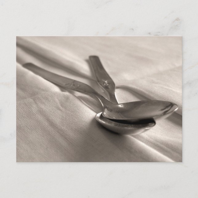 Cartão Postal Colheres (Frente)