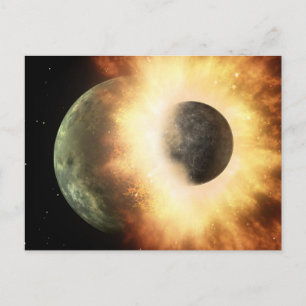 Cartão Postal Colisão de Espaço