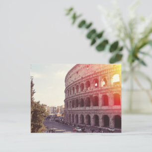 Cartão Postal Coliseu em Roma