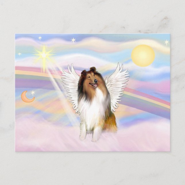 Cartão Postal Collie (Frente)
