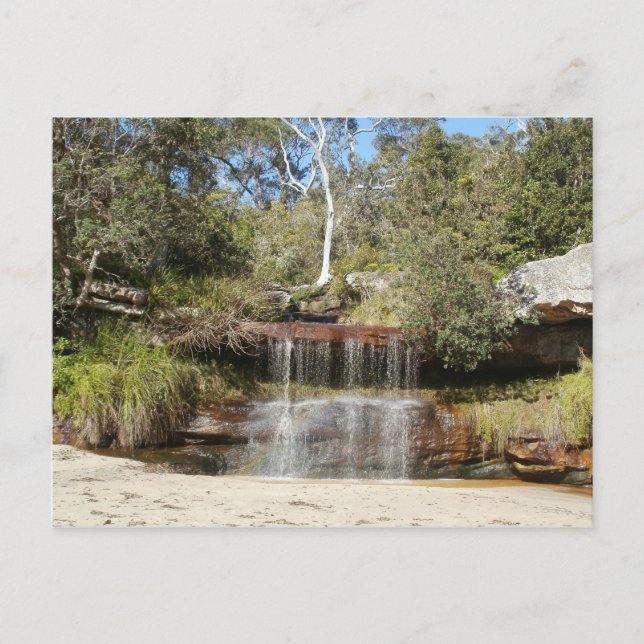 Cartão Postal Collins Beach (Frente)