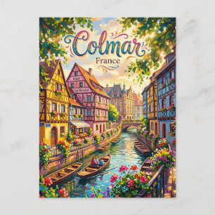 Cartão Postal Colmar França