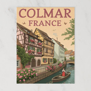Cartão Postal Colmar, França
