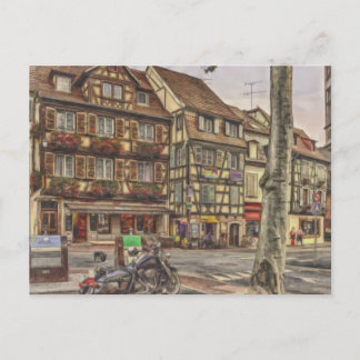 Cartão Postal Colmar France Europe Art
