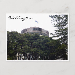 Cartão Postal colmeia wellington árvores