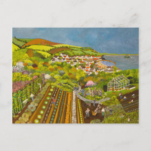 Cartão Postal Colocação acima do Mousehole