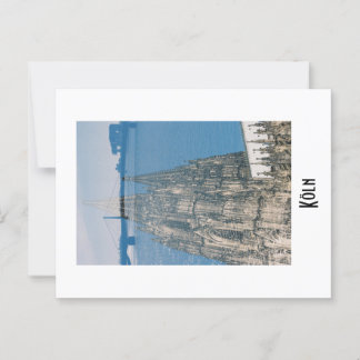 Cartão Postal Cologne Postcard