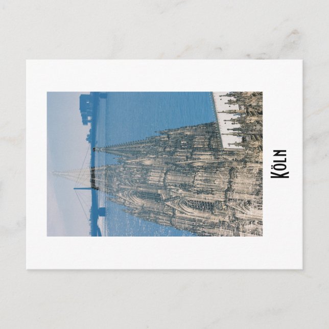 Cartão Postal Cologne Postcard (Frente)