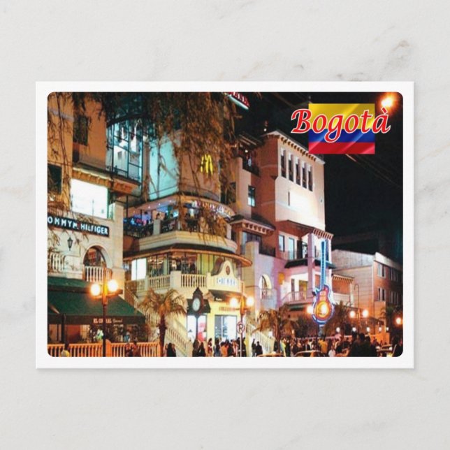 Cartão Postal Colômbia - Bogotà - (Frente)