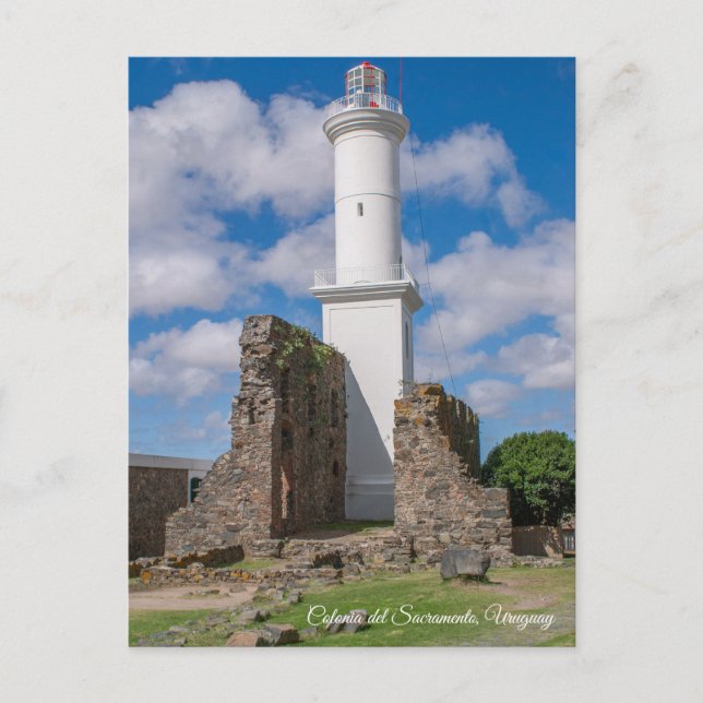 Cartão Postal Colonia del Sacramento, Uruguay, Ruinas (Frente)