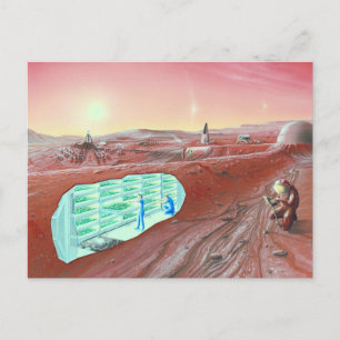 Cartão Postal Colônia Mars